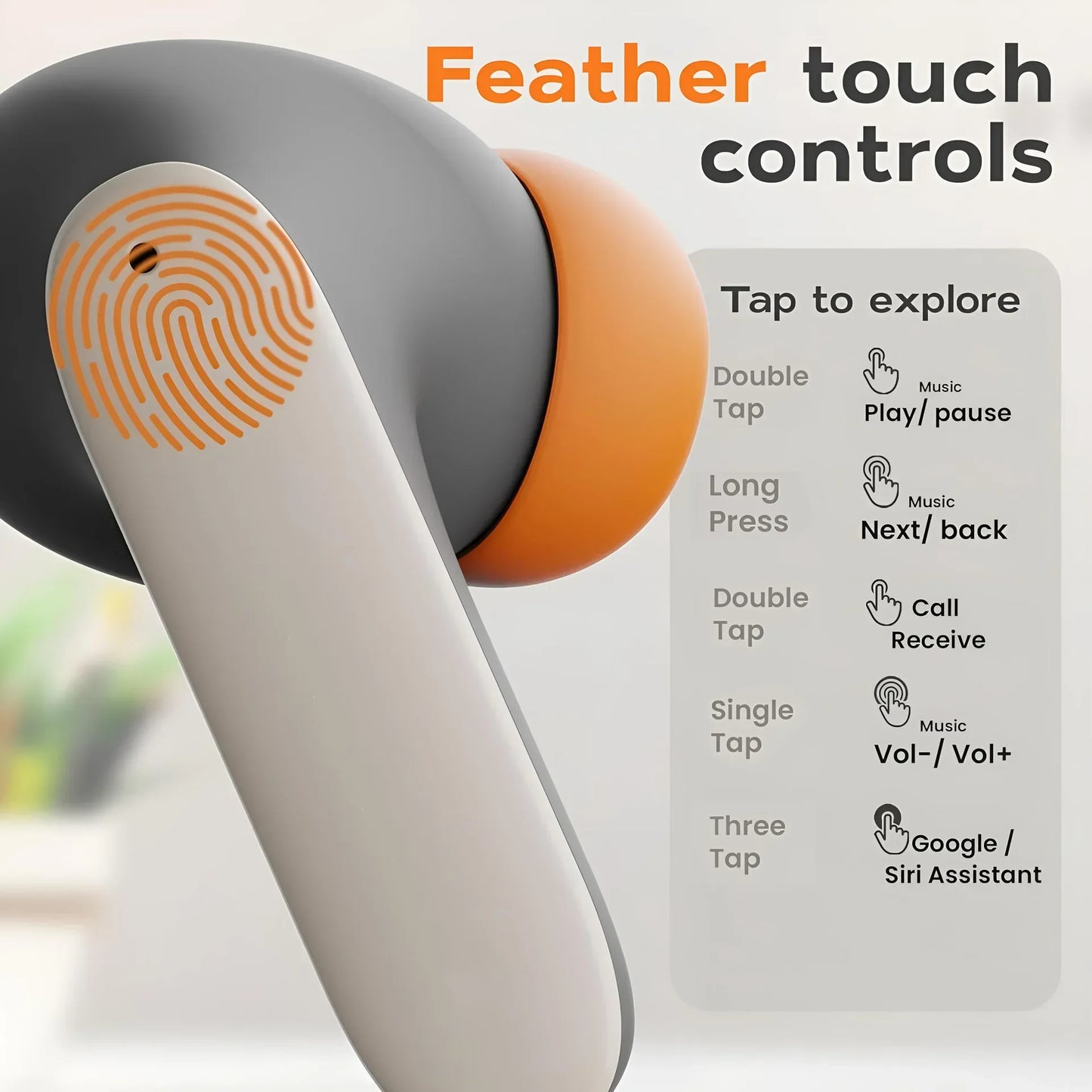 Bluetooth 5.4 TWS Earphones