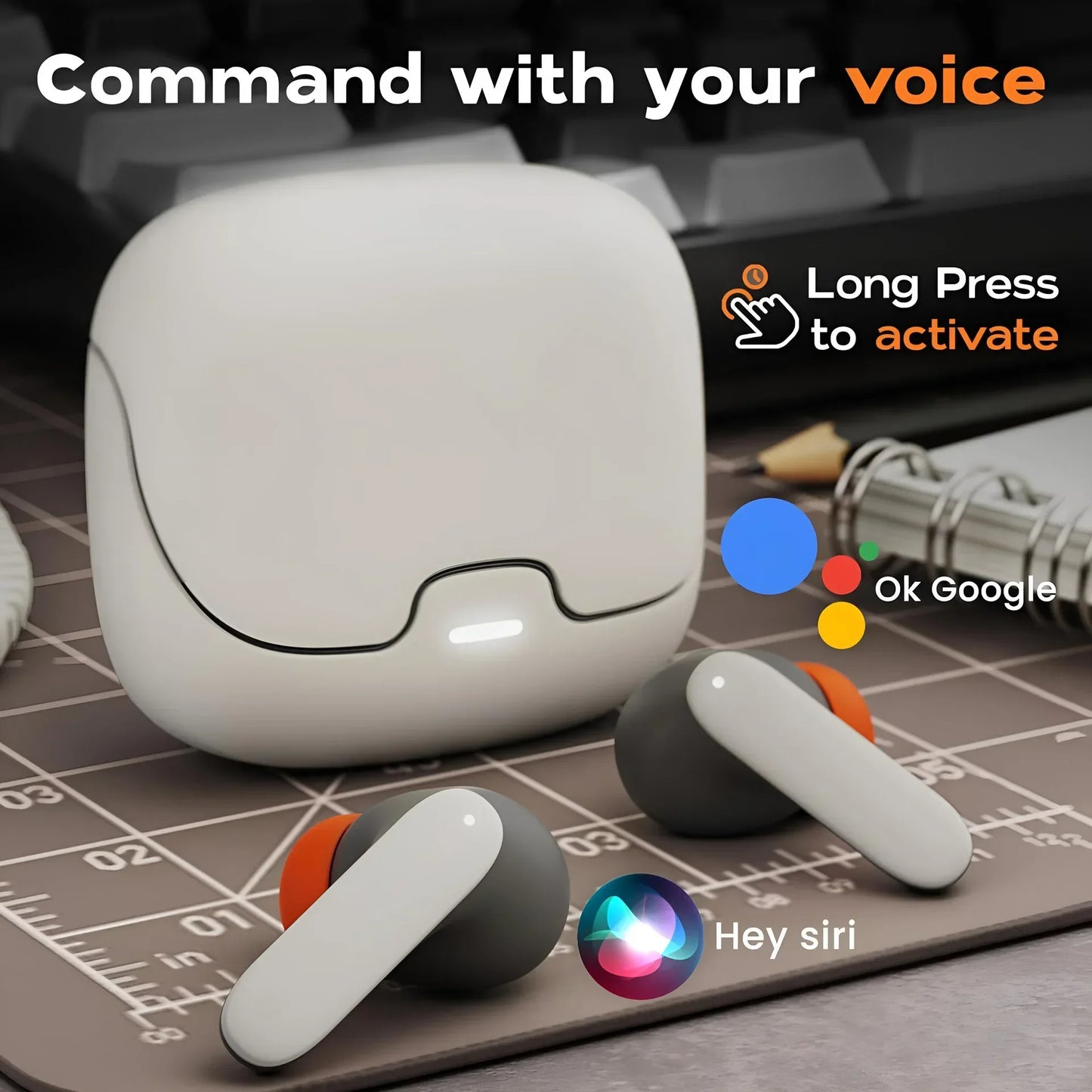 Bluetooth 5.4 TWS Earphones